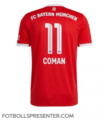 Bayern Munich Kingsley Coman #11 Hemma Matchtröja 2022-23 Kortärmad